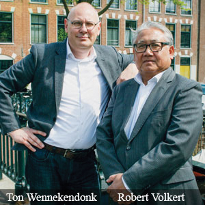 Ton Wennekendonk, COO & Founder and Robert Volkert, CEO & Founder, Sagittae Financial Services