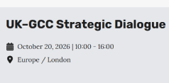 UK–GCC Strategic Dialogue